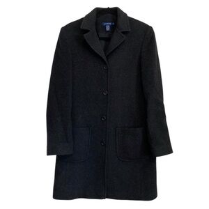 J. Crew  Long Wool/ Cashmere Blend Coat Quality Classic sz S